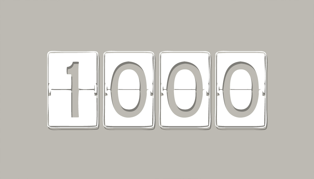 1000 leads